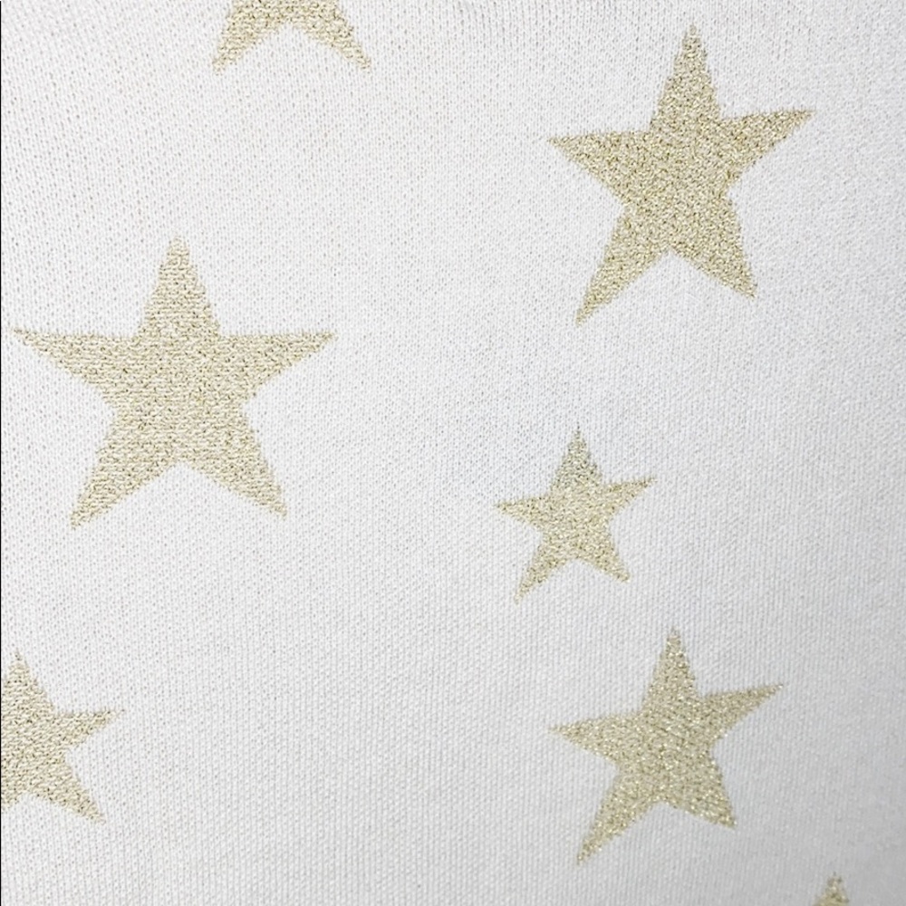 Chaser cropped golden star pullover size S - Picture 6 of 11